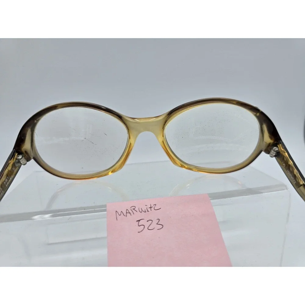 CD-type Marwitz Portrait‎ 523 Vtg Disco Eyeglass Frames 3062 54-18C AW7 MO